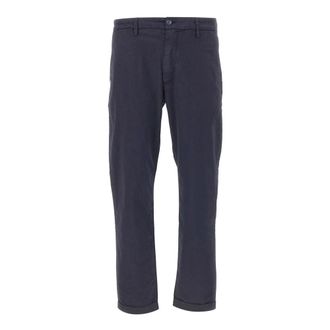 Re-hash Heren, Broeken, Blauw, Maat: W32 Katoen
