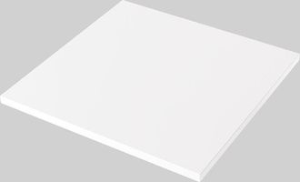 OEM Tablero Laminado Blanco 90x90 Cm Para Escritorio, Mesa, Mesa De Centro