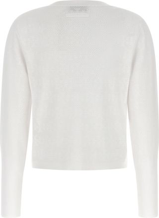Tory Burch Womens White Viscose Cardigan Clothing