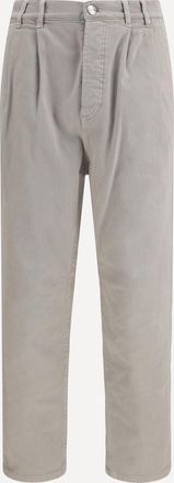 Brunello Cucinelli Stretch canvas Pants Male 52