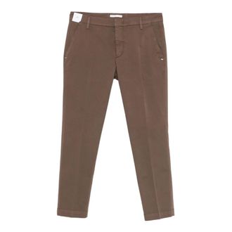 Entre Amis Pantaloni Cropped Senna - - Trousers - Uomo - Marrone - W32
