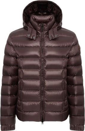 Colmar Gewatteerd jack met capuchon - Heren - Sport - Bruin - Maat: 2XL Zijde