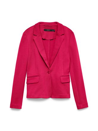 Vero Moda Jerseyblazer VERO MODA VMJULIA LS BLAZER JRS NOOS, Damen, Gr. 34, jazzy, Jersey, Obermaterial: 66% Polyester, 34% Baumwolle, unifarben, regular fit no