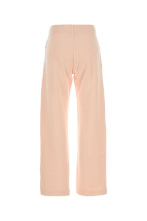 Autry Womens Light Pink Cotton Joggers M7he Pantaloni