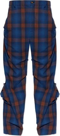 Vivienne Westwood Achilles Broek - Heren - Straight fit broeken - Blauw - L - Katoen - Broeken