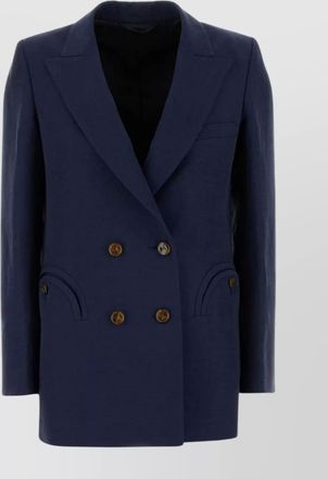 Blaz&eacute; Milano linen silk blazer