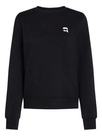 Karl Lagerfeld Ikon print sweatshirt - Black