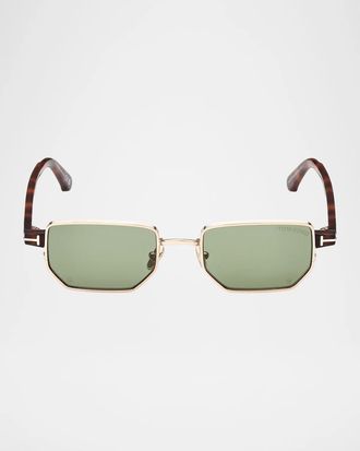 Tom Ford Liam 51MM Rectangular Sunglasses