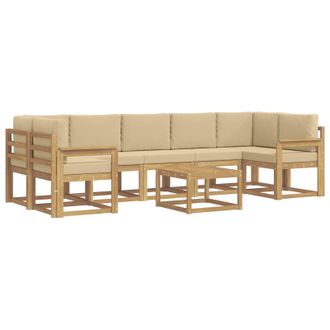 vidaXL Conjunto De Sof&aacute;s De Exterior 6 Pcs Vidaxl