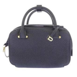 Delvaux Pre-owned Cool BOX Taurillon Soft Bag - Dames - Pre-owned - Blauw - Maat: ONE Size Leer