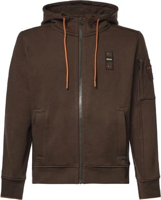 Blauer Sudadera con cremallera - Sweatshirts & Hoodies - Hombre - Marr&oacute;n - 2XL