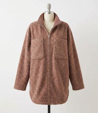 Z Supply Downhill Collared Jacket In Coconut