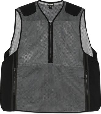 Goldwin Gilet Goldwin Tonalith Mesh e mezza zip