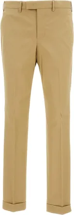 PT01 Tailored Slim-Fit Trousers in Lightweight Stretch Cotton Gabardine