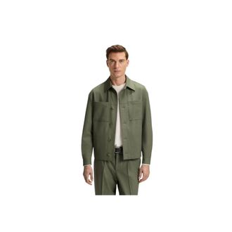 HUGO BOSS Overshirt - male - Hugo - Casual Shirts - Green - L - Shirts