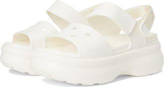 Crocs Soho Y Strap Sandals Womens Dress Sandals Chalk : 11 M, Synthetic
