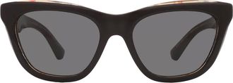 Burberry Dark Grey Cat Eye Ladies Sunglasses BE4435 412187 53