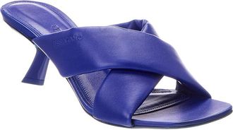 Ferragamo Aludra 55 Leather Sandal