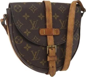 Louis Vuitton Pre-owned Cross Body Bags, female, Brown, Size: ONE SIZE Pre-owned Canvas Cross Body Bag