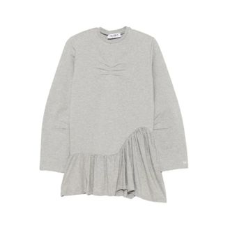 The Attico Kleedjes, Dames, Grijs, S, Minijurk