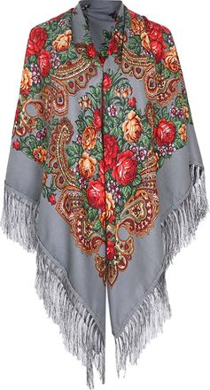 Generic Winter Scarfs Set For Women Tie Tassel Scarf Basks In Cape Large Soft Warm Fashion Womens And Hat Set Grey One Size