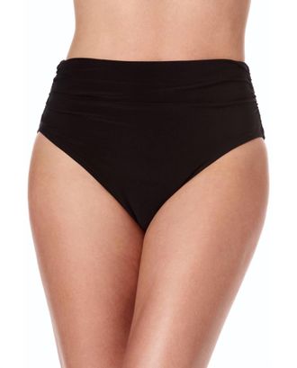 Magic Suit By Miraclesuit Jersey Brief Shirred Tankini Bottom In Black