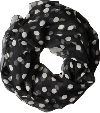Dolce & Gabbana Stola - Heren - Zijden sjaals - Zwart - ONE Size - Accessoires