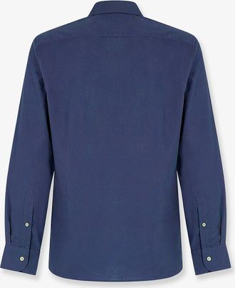 MC2 Saint Barth Mens Shirt Ice Cotton Blue