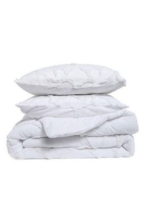 VCNY Home Tufted Comforter Set in White at Nordstrom Rack, Size Full/queen