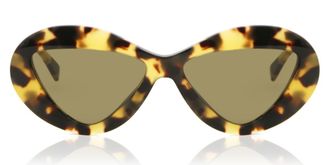Moschino MOS076/S EPZ/QT Womens Sunglasses Tortoiseshell Size 55