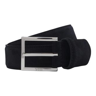 HUGO BOSS Riem - Heren - Accessoires - Blauw - Maat: 85 CM