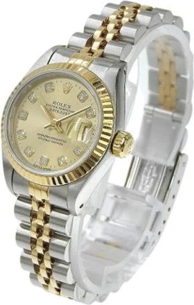 Rolex Pre-owned Vintage Polshorloge - Dames - Vintage Horloges - Geel - ONE Size - Vintage