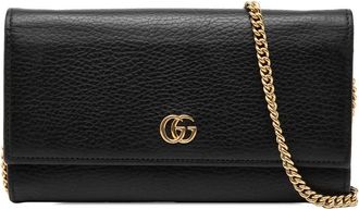 Gucci Pre-owned Gucci GG Marmont Leather Wallet on Chain Ladies BS1DUMJQZE12Y4YR