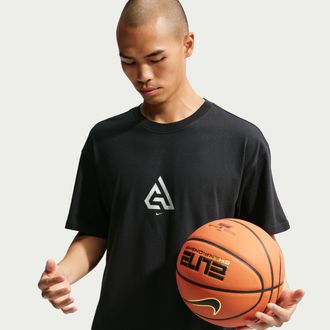 Nike Mens Giannis Basketball T-Shirt in Black | IM5070-010