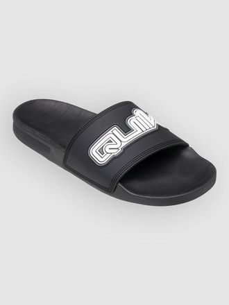 Quiksilver Rivi Wordmark Slide II Sandalen schwarz