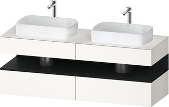 Duravit Qatego Consola Mueble Bajo Lavabo, 2 Extensiones, 2 - Duravit