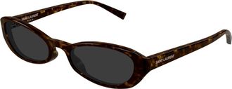 Saint Laurent SL 871 SUE Zonnebril - unisex - Zonnebrillen - Bruin - 51 MM - Nylon - Accessoires