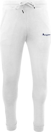 Aquascutum Mens Aquascutum Logo White Sweat Pants - Size: 35/34/32