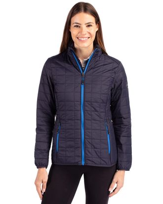 Cutter & Buck Rainier PrimaLoft Womens Eco Insulated Full Zip Puffer Jacket