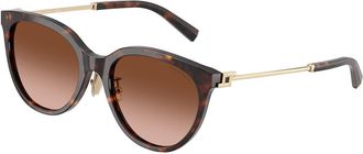 Tiffany & Co. TF4243D Asian Fit 80153B Womens Sunglasses Tortoiseshell Size 55