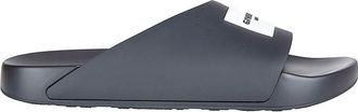 Givenchy Sliders, male, Black, Size: 10 US Label Slide Flat Mules