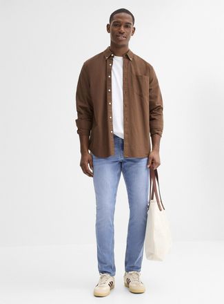 Only & Sons Mens Loom sky-blue jean Slim fit