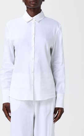 Max Mara Camicia classica in popeline di cotone