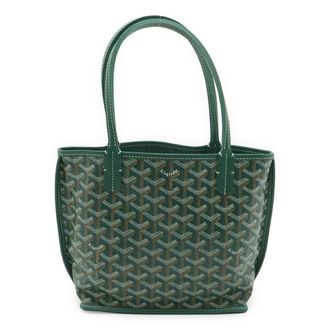Goyard Anjou Mini Tote Bag Green