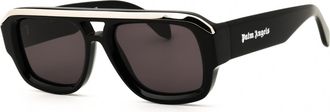 Palm Angels PERI062S TOCKTON 1007 Jet Black/Solid Dark Grey