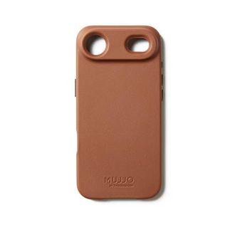 Mujjo Full Leather Case for iPhone Air in Tan at Nordstrom