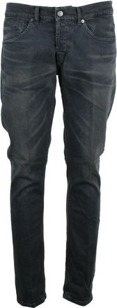 Dondup Green George Faded Skinny-Leg Jeans