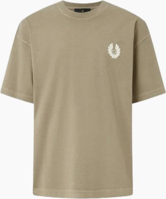 Belstaff Mens Belstaff Competition T-Shirt Dark Sand - Tan - Size: 38