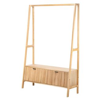 Nordlys Vestidor en madera marr&oacute;n