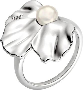 Emporio Armani Rings - Dames - Ringen - Grijs - 57 MM - Accessoires